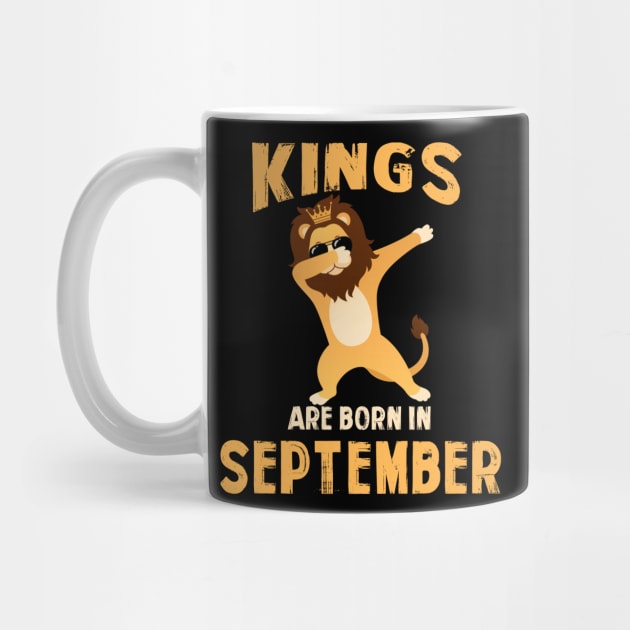 Cute King Are Born In September T-shirt Birthday Gift by johnbbmerch
